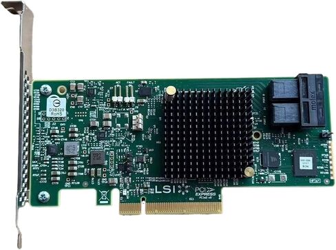 9341-8i بطاقة تحكم أحادية 8 منافذ SATA/SAS PCI-E3.0 بسرعة 12 جيجابت/ثانية | 9341-8i بطاقة تحكم أحادية 8 منافذ SATA/SAS PCI-E3.0 بسرعة 12 جيجابت/ثانية in Kuwait