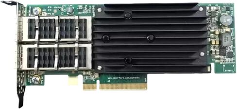 محول خادم Sfn8542 Plus ثنائي المنفذ 10/40 جيجا بايت Qsfp + Pcie | محول خادم Sfn8542 Plus ثنائي المنفذ 10/40 جيجا بايت Qsfp+ Pcie (دعامة طويلة) in Kuwait