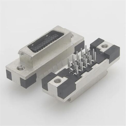 PCR-E20MD خادم اللوحة الأم الاتصالات موصل SCSI 20 دبوس مستقيم PCB ذكر المقبس 1 قطعة in Kuwait
