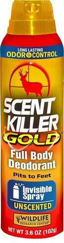Wildlife Research Center Scent Killer Gold Full Body Deodorant Spray 3.6 oz in Saudi Arabia