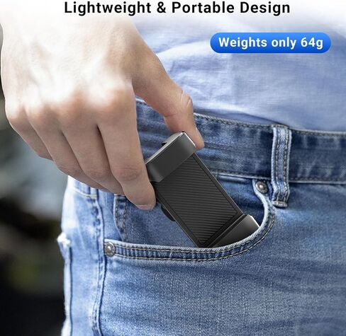 حامل ثلاثي للهاتف، حامل أحذية للكاميرا الساخنة والباردة لهاتف iPhone Andriod | كاميرا Hot 2 Cold Shoe Phone Mount متوافق مع iPhone Android Sony Canon DJI Ronin S/SC Zhiyun Gimbals in Kuwait