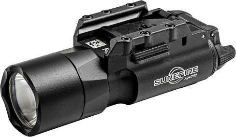 SureFire Weaponlight LED - X300U-A 1,000 Lumens 11,300 Candela - Black | X300U-A Rail Lock Mount Hybrid Beam LED w/ Ambidextrous Push/Toggle Switch - Mil-Spec Hard Anodized IPX7 - Black in Saudi Arabia