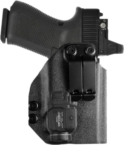 kydex IWB Holster for Glock 17 19 Taurus G3 Sig Sauer p365 X-Macro PSA Dagger Compact Springfield Hellcat PRO with Streamlight Tactical TLR-7A Flex 500 Lumen Light in Kuwait