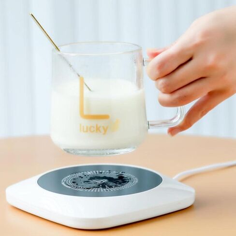 USB Mug Heating Pad Plate Desktop Heating Plate Electric Beverage Warmer with Auto Shut Off Constant Temperature in Saudi Arabia