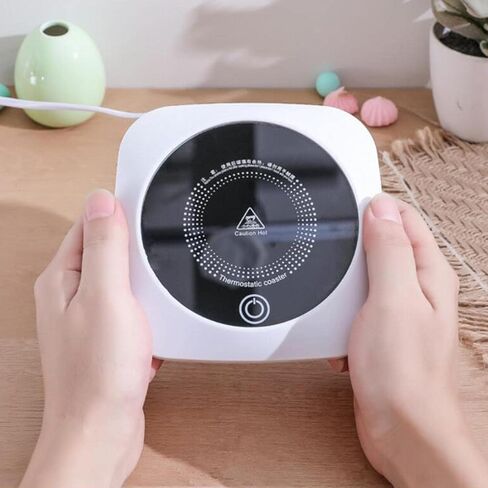 Pad USB Tea Warmer Plate Auto Shut Off Constant Temperature Heating Lightweight Body Suitable for Office in Saudi Arabia