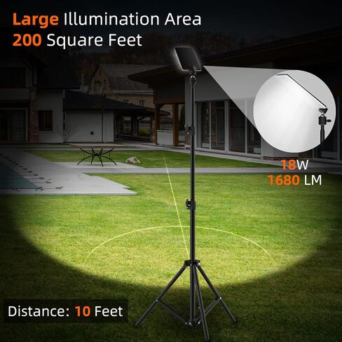 Camping Light, IP65, 84 LEDs, USB Powered | Selfie Light, Fireproof PC Housing, Rotatable Metal Cradle, Tripod, Makeup Use, USB Device Compatibility in Saudi Arabia