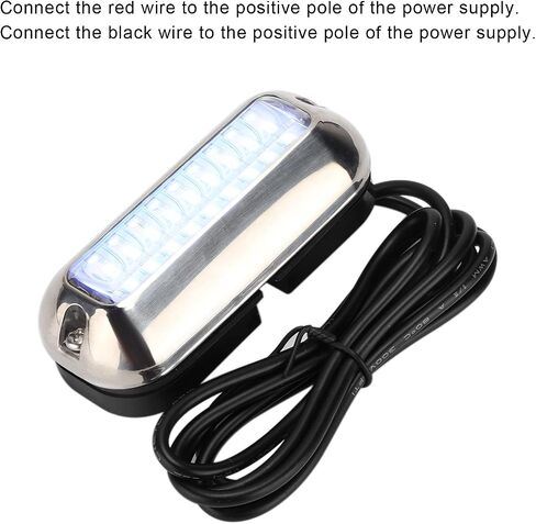 Boat Underwater Light with IP68 Design | 27 LEDs, 120° beam angle, durable stainless steel, perfect for marine use in Saudi Arabia