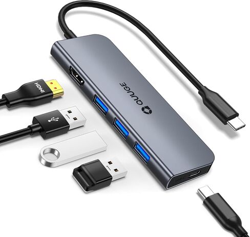 Switch Dock Docking Station for Nintendo: Portable Switch TV Dock Adapter Compatible with Nintendo Switch/OLED/Steam Deck/Laptop, USB C to HDMI Adapter with 4K, PD 100W Charging, USB 3.0 Port in Saudi Arabia