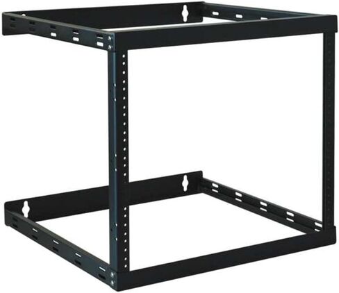 Tripp Lite 8U/12U/22U Expandable Wall-Mount 2-Post Open Frame Rack, Adjustable Network Equipment Rack, UPS Depth, 23.5" Deep (SRWO8U22DP) in Kuwait