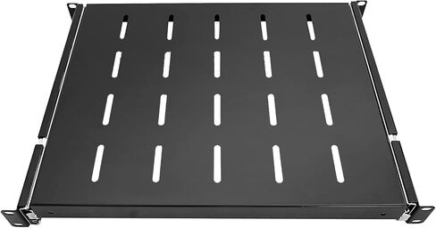 1U Sliding Rack Shelf 19" Server Rack Mount Cabinet 14"-22" Adjustable Depth 4 Post in Saudi Arabia