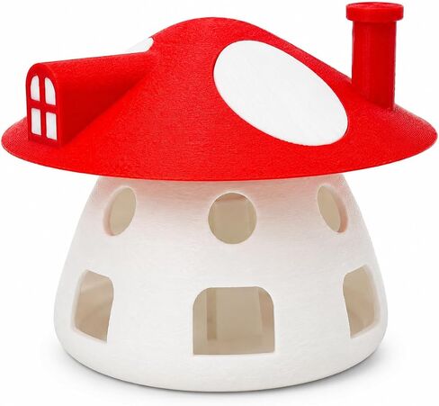 Mushroom Snail Traps for Freshwater Aquarium, Reusable Aquarium Snail Bait Trap with Removable Top, Cute Fish Tank Snail Catcher for Planted Tanks, Nano Tanks, Community Aquariums in Saudi Arabia