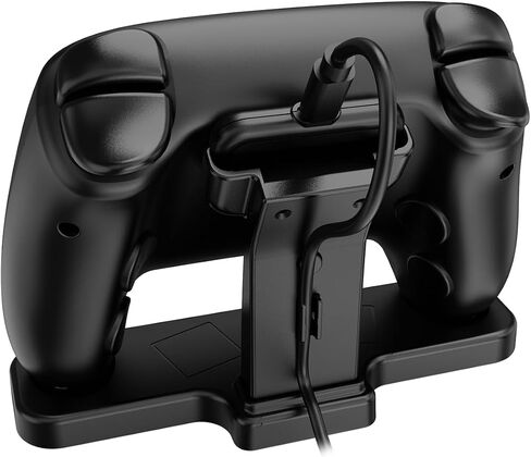 Desktop Charing Stand for Steam Controller 2 (2026) | Steam Controller 2 Holder Base,Cable Management,Puck Support and Anti-Slip Silicone Pad in Saudi Arabia