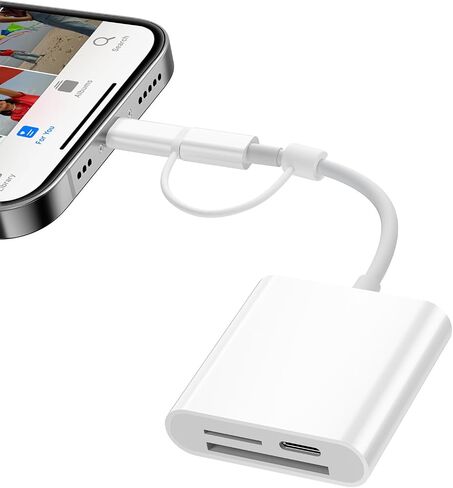 SD Card Reader USB-C, Support SD/TF Card Reader for Android Phone | Plug and Play, Supports up to 512GB Memory Card in Saudi Arabia
