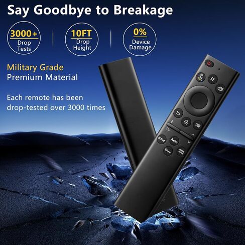 (Pack of 2) Universal Remote for Samsung TV Frame Solar Serif Crystal Curved LED QLED OLED Neo UHD SUHD HDTV 4K 8K 7 8 9 Series Smart TV Remotes Control Replacement - 2 Year Warranty in Saudi Arabia