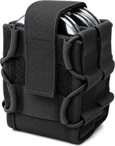 ELVO Double Handcuff Holster, Open Top Handcuff Pouch for Duty Belt and Molle in Saudi Arabia