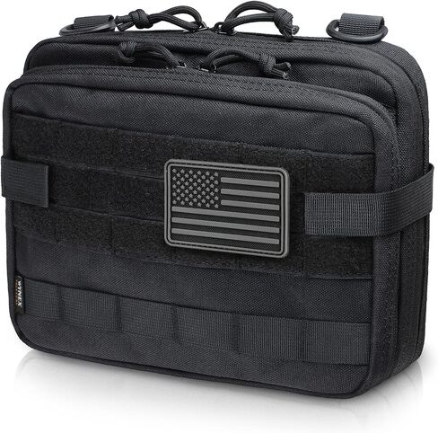 WYNEX Tactical Large Admin Molle Pouch of Double Layer Design EDC Organizer in Saudi Arabia