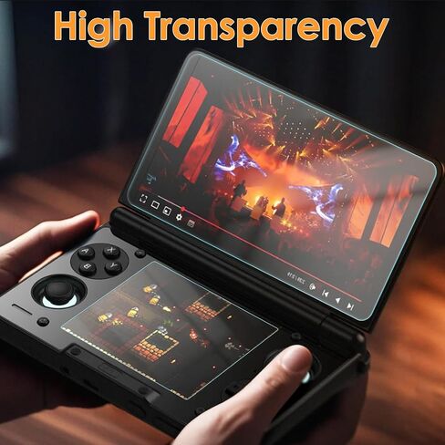 Hianjoo 6-PACK Screen Protector Compatible AYN Thor Handheld Console, Tempered Glass [HD Clarity] [9 Hardness] [Easy Installation][Anti-Scratch], 3 Pack Upper Screen Film + 3 Pack Lower Screen Film in Kuwait