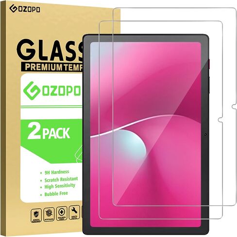 2-Pack Screen Protector for T-Mobile REVVL Tab 2 2025 10.1" Tablet | 9H Tempered Glass Film, Bubble-Free Installation, HD Clear, Anti Scratch in Saudi Arabia