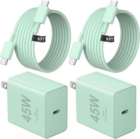 USB C Charger Type C Charger Fast Charging Long 10FT 45W Samsung Charger | for iPhone Air/17/17 Plus/17 Pro/17 Pro Max/16/16 Plus/16 Pro/16 Pro Max/15 Pro Max/iPad Pros/Samsung Galaxy S26/S25,Android in Saudi Arabia