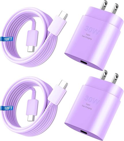 iPhone 16 15 17 Pro Max Charger 30W Type C Chargers USB C Fast Charger Block iPhone 16 Chargers Fast Charging with 10FT C Charging Cable for iPhone 17/17 Pro Max/16/16 Pro Max/15/15 Pro/iPad/Samsung in Saudi Arabia