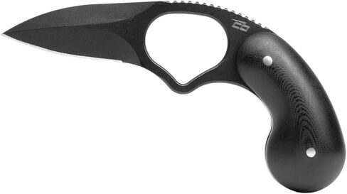 Sparrow F Fixed Blade Knife, AUS-8 Steel, G10 Handle | Compact fixed blade knife with AUS-8 steel, TiN coating, G10 handle & injection-molded sheath for EDC & utility use. in Kuwait