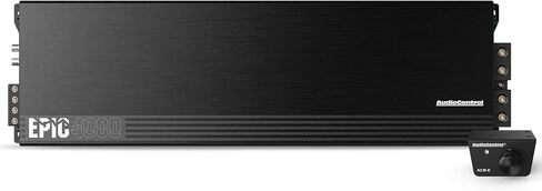 AudioControl EPIC4000، مضخم صوت أحادي الكتلة من فئة المنافسة، صوت السيارة 4000 وات RMS، مضخم صوت من الفئة D مع تمرير منخفض وفلتر دون سرعة الصوت، معادل صوت الجهير، يتضمن مقبض جهير لمضخم الصوت، وصلة Epicenter in Kuwait