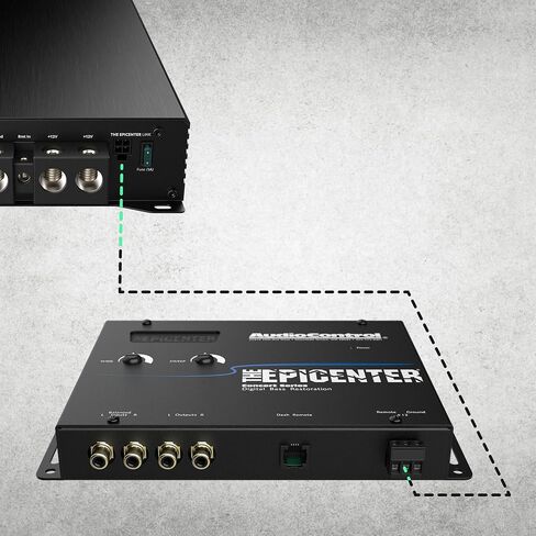 AudioControl EPIC4000، مضخم صوت أحادي الكتلة من فئة المنافسة، صوت السيارة 4000 وات RMS، مضخم صوت من الفئة D مع تمرير منخفض وفلتر دون سرعة الصوت، معادل صوت الجهير، يتضمن مقبض جهير لمضخم الصوت، وصلة Epicenter in Kuwait