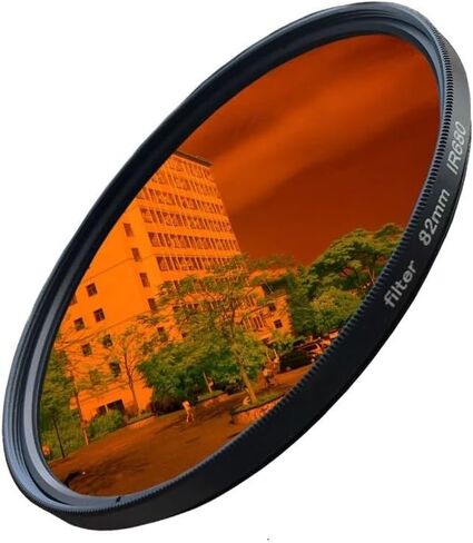 52-82mm Ir680 Ir720 Ir760 Ir850 Ir950 IR Infrared Infrared Filter 720nm Interesting Art Photography Camera Lens Filter(52mm,IR720) in Saudi Arabia