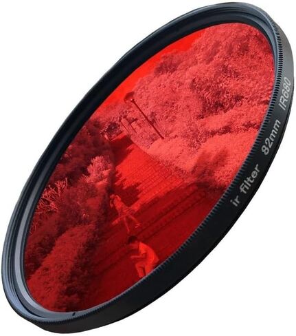 52-82mm Ir680 Ir720 Ir760 Ir850 Ir950 IR Infrared Infrared Filter 720nm Interesting Art Photography Camera Lens Filter(52mm,IR720) in Saudi Arabia