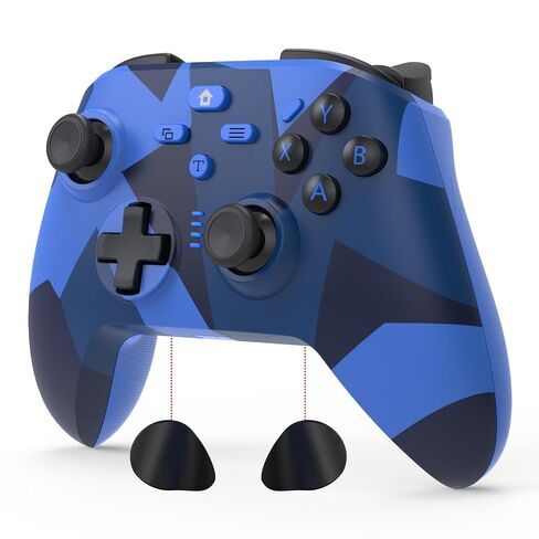 BETMI Wireless Controller Compatible with Xbox|PC (Blue/Black) | with Macro Buttons, Turbo Function, Dual Vibration, 2.4GHz Dongle, Gamepad Compatible with Xbox One, Xbox Series X/S in Saudi Arabia
