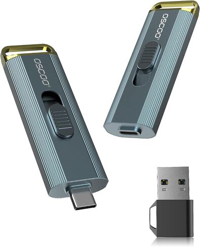 1TB External SSD Drive, USB 3.2 Up to 2000MB/s | Push-Pull Portable SSD for iPhone, Android, Mac, Windows PCs, Ideal for 4K ProRes Recording & Photo Transfer in Saudi Arabia