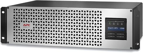 APC Smart-UPS 1500VA Lithium Ion UPS with SmartConnect, SMTL1500RM3UC, Pure Sine Wave, Short-Depth 120V Uninterruptible Power Supply in Kuwait