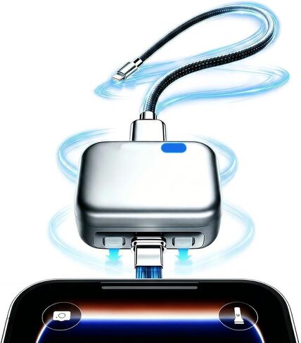AUTO Unplug 140W USB C Charger, Smart Adapter Automatically Disconnects When Battery is Full, Physical Power Cut for Laptops, Tablets & Smartphones - Protects Battery Health in Saudi Arabia
