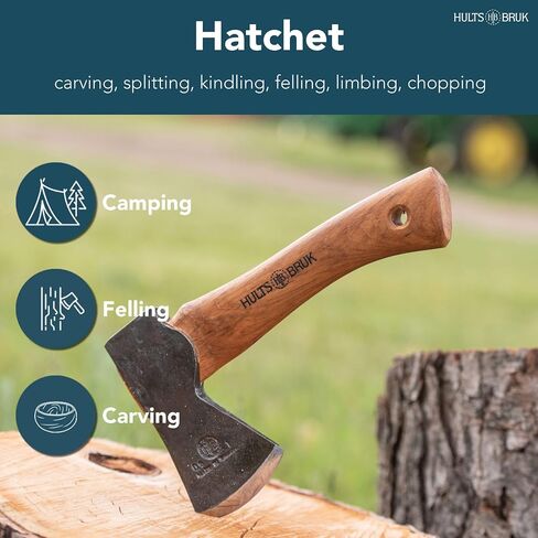 Hults Bruk 840762 Agelsjon Hatchet - 1 lb Head, 9.4" Handle in Saudi Arabia
