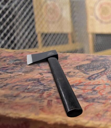 16" Throwing Axes for Axe Throwing Competitions, 1065 High Manganese Steel & Hickory Wood Handle with Nylon Sheath in Saudi Arabia