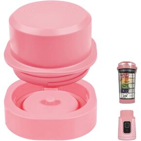 Blade Cover and Vessel Cap for Ninja Blast, Portable Blender BC100 & BC151 Series, Ninja Accessories, 2-in-1 Replacement Parts, Food Grade, Leakproof, Dishwasher Safe, grey in Saudi Arabia