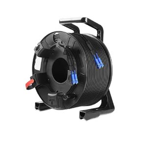 TPU Armored 2‑Core Singlemode Fiber Patch Cord(LC-LC 250m with Reel) in Kuwait