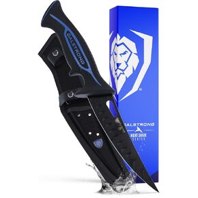 Dalstrong 7" Fillet Knife - TiN-Coated 7CR17MOV Steel | Waterproof Polypropylene Handle - Rust-resistant - For Saltwater Fishing - Dock Filleting - Customer Support Included in Kuwait