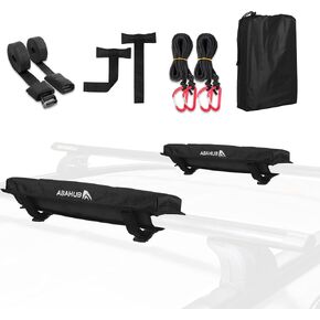Abahub Soft Roof Rack Pads System for Surfboard, Kayak, Canoe 30 Inch in Saudi Arabia