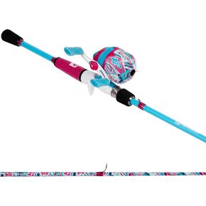 Profishiency Wild Child Fishing Rod and Reel Combo, Spincast, Spinning, and Baitcast Combos, Fiberglass Rod, Pre-Spooled Select Models, Freshwater Fishing Combo in Saudi Arabia