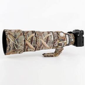 CHASING BIRDS Version IV Lens Camouflage Waterproof Coat for Sony FE 100-400mm F4.5 GM OSS Rainproof Lens Protective Cover (Military Green Camouflage, with 1.4X TC) in Saudi Arabia