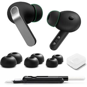 Memory Foam Earbud Tips for Samsung Galaxy Buds4 Pro/Buds3 Pro | 3 Pairs S/M/L Replacement Ear Tips with Case and Cleaning Pen, Comfort Noise Reduction, Fits Charging Case in Saudi Arabia