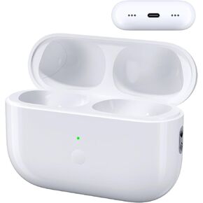 حافظة شحن لاسلكية بديلة لعلبة شحن AirPods 1st/2nd، حافظة شحن AirPods 1 فقط مع زر مزامنة الاقتران بالبلوتوث، متوافقة مع A1938/A1602، لا توجد حافظة شاحن لسماعات الأذن AirPods 2 in Kuwait