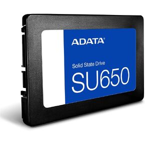 ADATA Ultimate SU650 Solid State Drive - 512GB Internal SSD - 2.5" SATA 6Gb/s - PC Upgrade - High-Speed, Secure Data Storage - Advanced Error Correction - Desktop Compatible - ASU650SS-512GT-R in Saudi Arabia