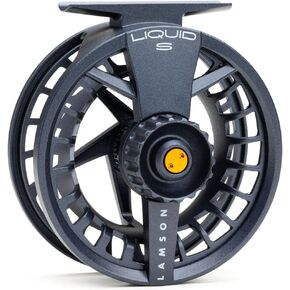 LAMSON Liquid S-Series & HD Fly Fishing Reels, All-Water, Large Arbor | Versatile, Lightweight Fly Reel, Sealed Conical Drag, Large Arbor, Pressure-Cast Aluminum Build, Best For Fresh/Saltwater in Saudi Arabia
