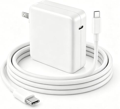 Mac Book Pro Charger-118W USB C Fast Charger Power Adapter Compatible with MacBook Pro/MacBook Air 16 15 14 13 Inch, M1 M2 M3 M4 M5, New iPad Pro and All USB C Device, 6.6ft Charge Cable in Kuwait