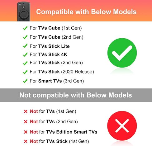 Replacement Firestick Voice Remote Control Fit for Fire Smart TVs Stick(Lite,4K,2nd Gen),TV Cube(2nd,3rd Gen),Smart TVs (3rd Gen) in Saudi Arabia