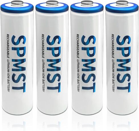 AA Rechargeable Battery, 4pcs 3600mWh 1.5v Lithium Battery - Suitable for Most Electrical Equipment Such as Toys, mice and Keyboards, Game Controllers, Cameras, Microphones, flashlights, etc. in Kuwait