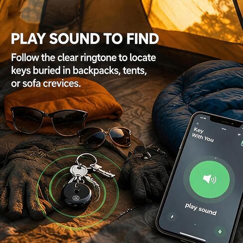 GPS Tracker for Vehicles【Apple MFi Certified】Real-Time Tracking, No Monthly Fee/No SIM Card，Works with iOS Find My | Mini Hidden Magnetic GPS Locator, Ultra-Slim, IP68 Waterproof, Reliable Performance in Saudi Arabia