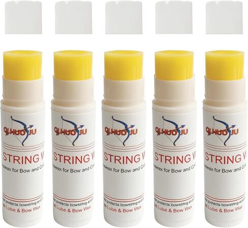 5pcs Archery Bowstring Wax Waterproof Crossbow Wax for Compound Recurve Bow | Odorless & All-Weather Protective Bow String Wax in Saudi Arabia